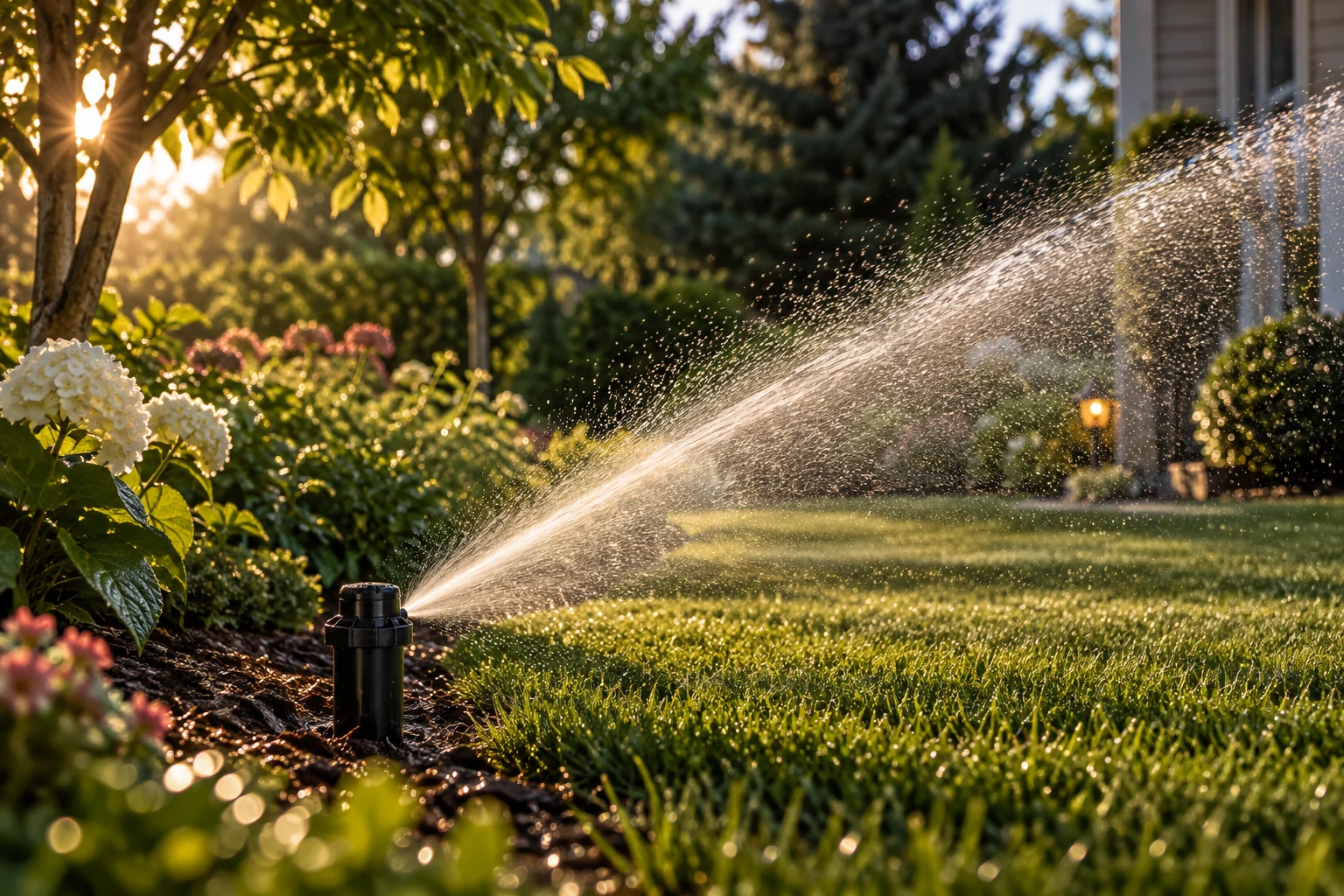 Irrigation installation